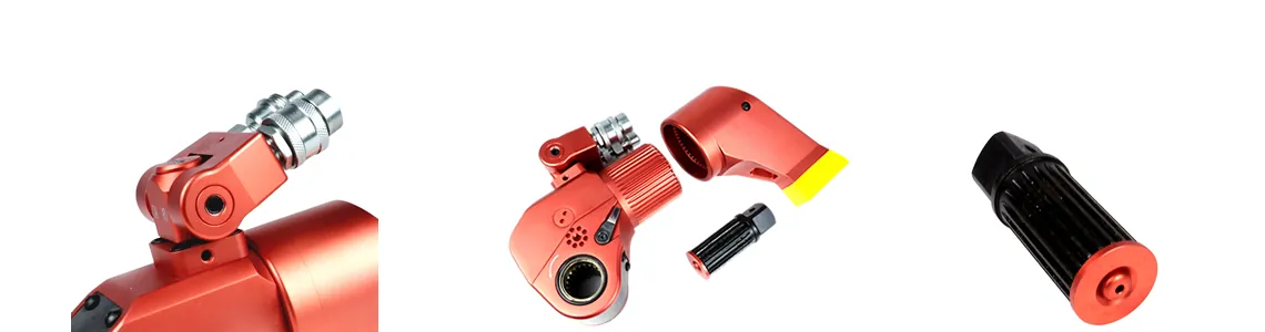 Red SBT Series Square Drive Hydraulic Torque Wrench