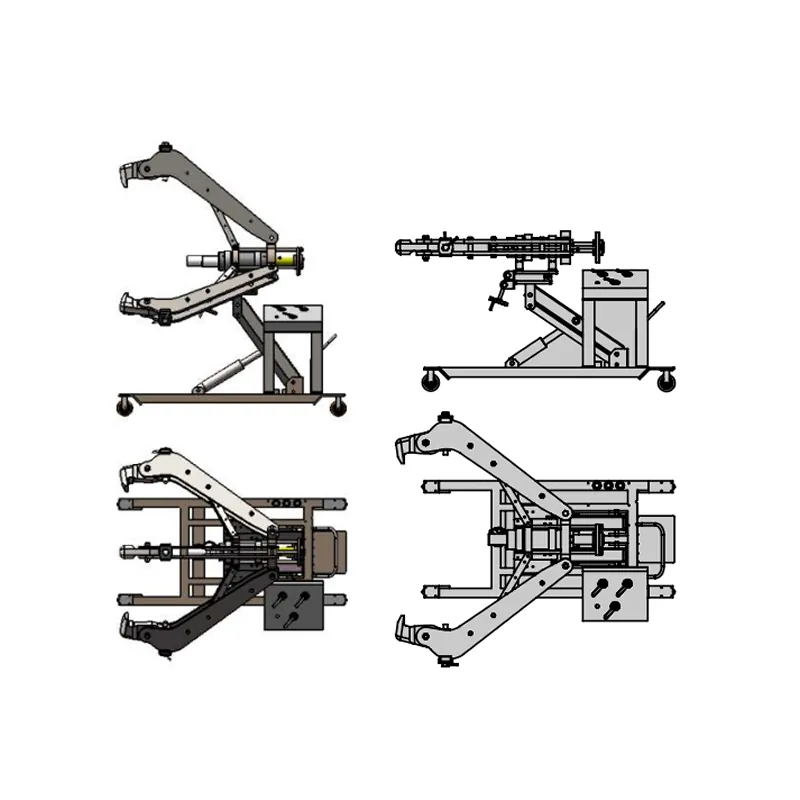 Hydraulic Heavy Duty Puller Drawing