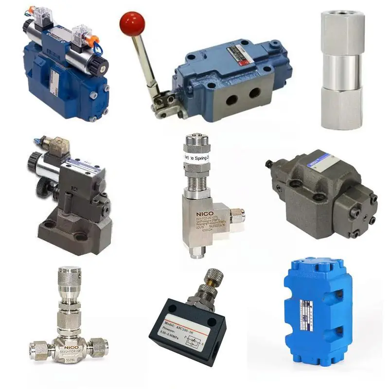 How to Distinguish Between Different Types of Hydraulic Valves?